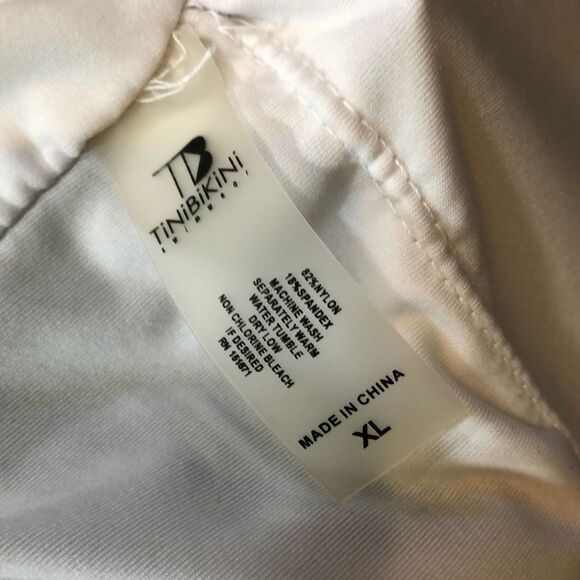 TiniBikini Palm Fronds Print One Piece Swimsuit XL - Picture 16 of 16